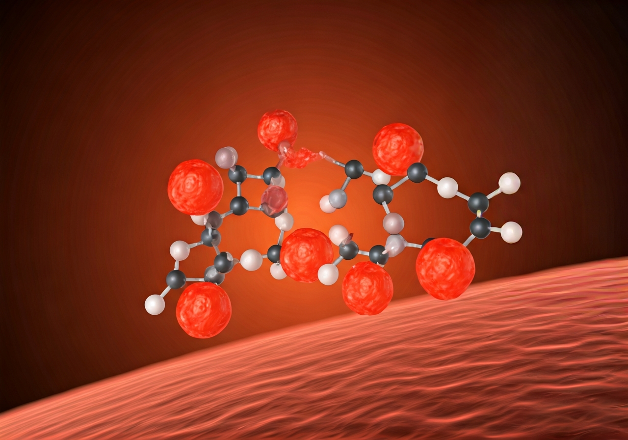 A scientific representation of molecular cholesterol structure integrated with a soft, clean human cell membrane background, professional editorial medical style, soft natural light, 85mm lens, high resolution, no text, no letters